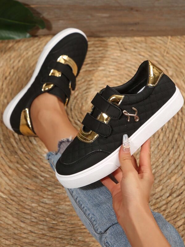 Zapatillas Deportivas Negras Antideslizantes con Cordones