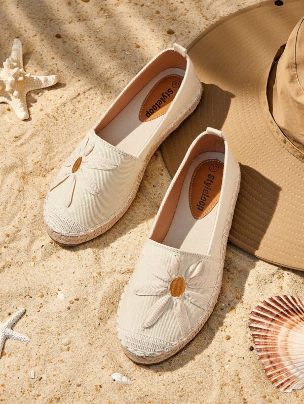 Zapatos Planos de Verano para Mujer de Aire Boho Vintage - Image 6