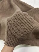 Cardigan Abierto de Manga Batwing en Tejido Suave