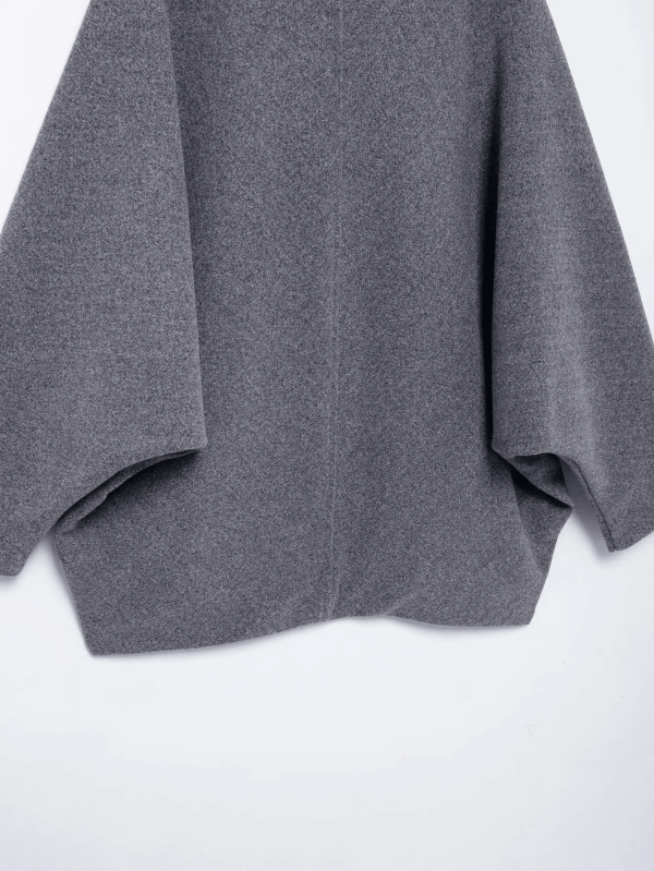 Abrigo de Punto Corto y Sobredimensionado para Otoño/Invierno - Image 39