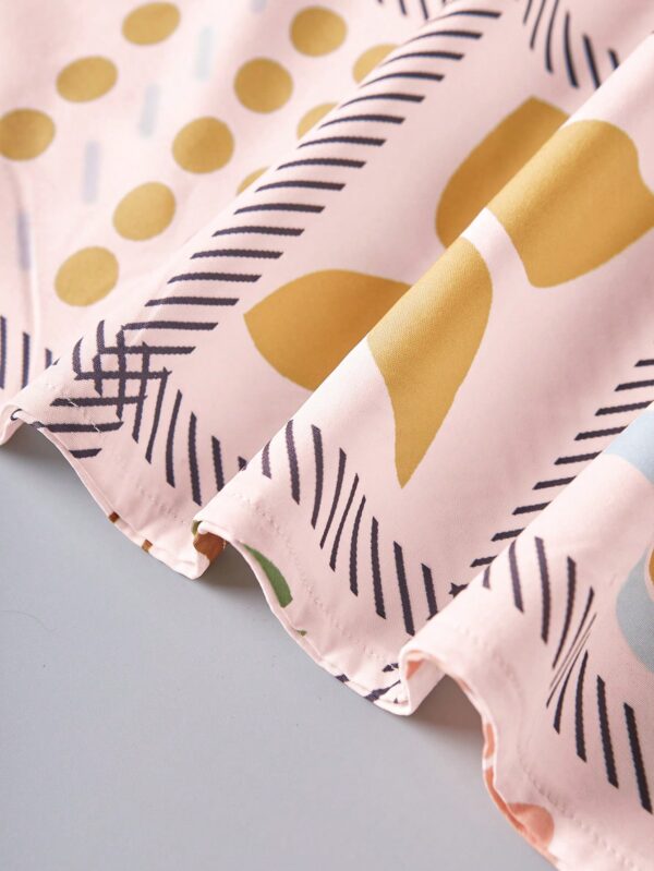 Vestido Largo Estampado Vintage con Tirantes Finos - Image 10