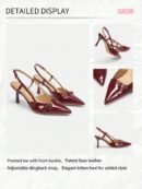 Zapatos de Tacón Alto en Punta para Mujer - Estilo Fiesta/Boda