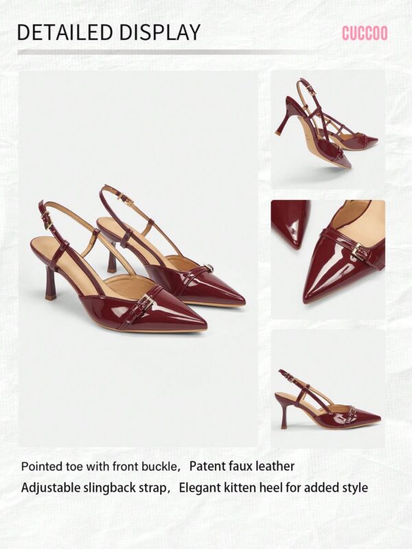 Zapatos de Tacón Alto en Punta para Mujer - Estilo Fiesta/Boda - Image 7