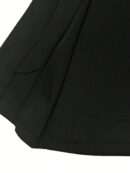 Chaqueta Midi Casual de Cuello Alto para Mujer