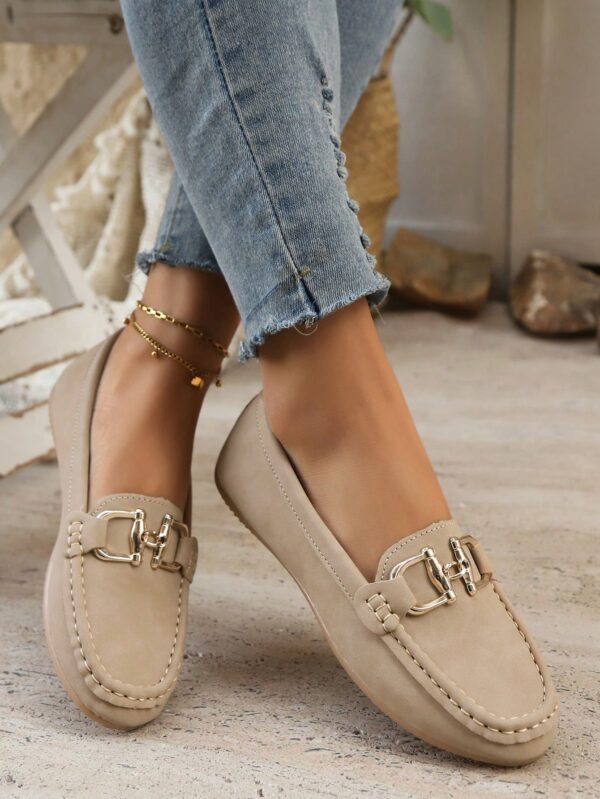 Mocasines Casuales de Mujer con Hebilla Metálica - Image 17