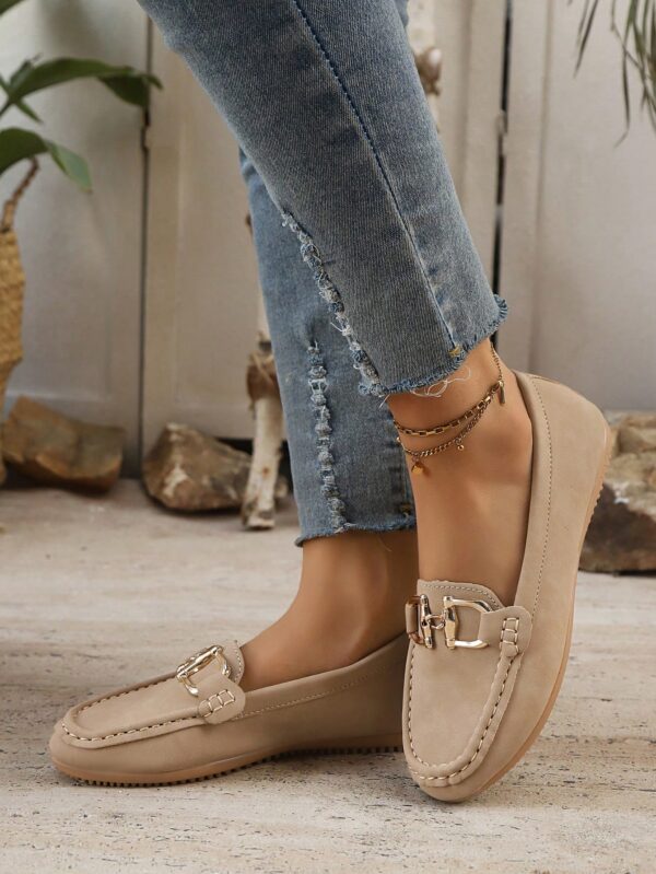 Mocasines Casuales de Mujer con Hebilla Metálica - Image 14