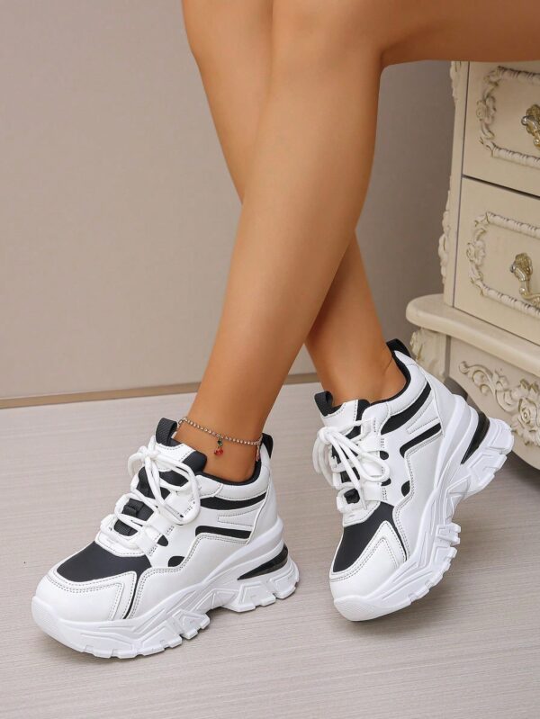 Zapatillas Casual Plataforma Invisible 8cm, Aumento de Altura - Image 22