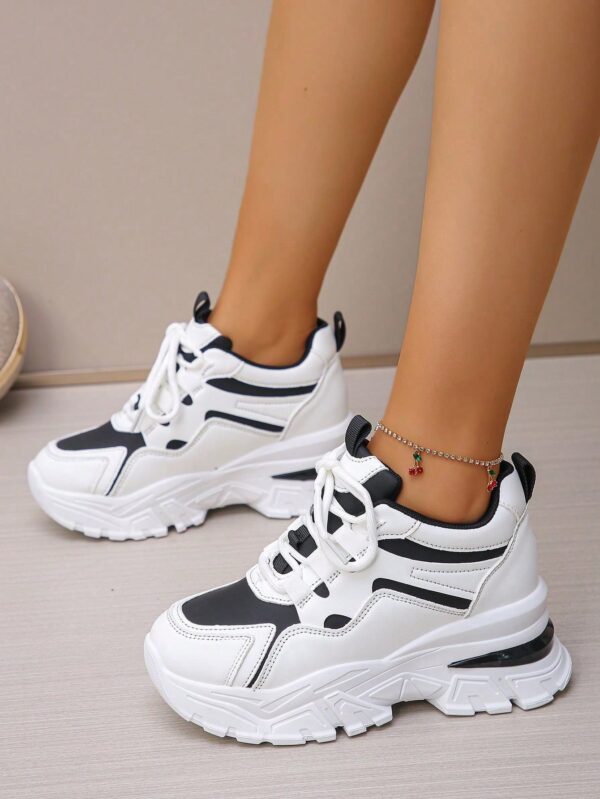 Zapatillas Casual Plataforma Invisible 8cm, Aumento de Altura - Image 25