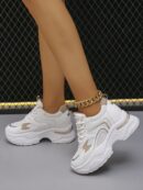 Zapatillas Casual Plataforma Invisible 8cm, Aumento de Altura
