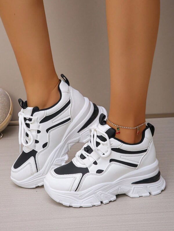 Zapatillas Casual Plataforma Invisible 8cm, Aumento de Altura - Image 24
