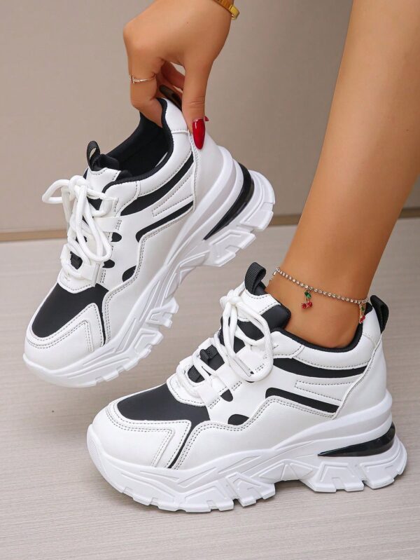 Zapatillas Casual Plataforma Invisible 8cm, Aumento de Altura - Image 21