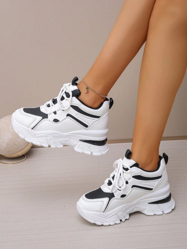 Zapatillas Casual Plataforma Invisible 8cm, Aumento de Altura - Image 26