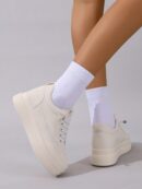 Zapatillas de Plataforma con Taco Oculto para Mujer