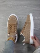 Zapatillas Deportivas Casual para Mujer en Blanco Chic