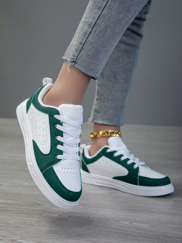 Zapatillas Deportivas Casual para Mujer en Blanco Chic - Image 16