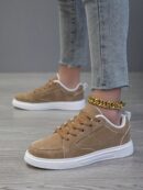 Zapatillas Deportivas Casual para Mujer en Blanco Chic