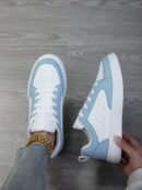 Zapatillas Deportivas Casual para Mujer en Blanco Chic