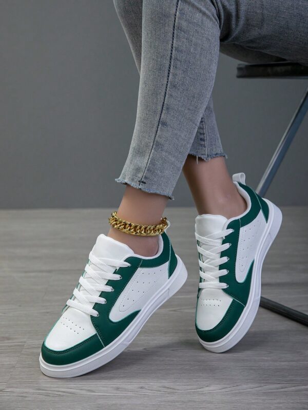 Zapatillas Deportivas Casual para Mujer en Blanco Chic - Image 14