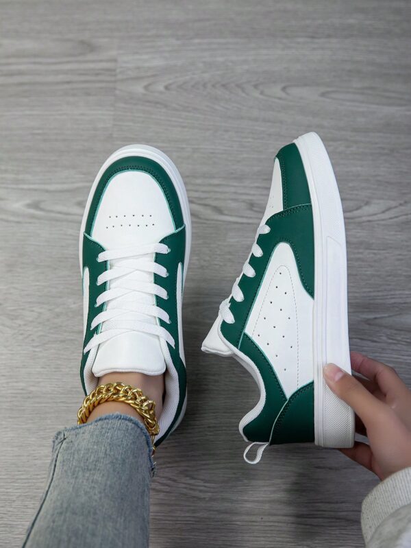 Zapatillas Deportivas Casual para Mujer en Blanco Chic - Image 13