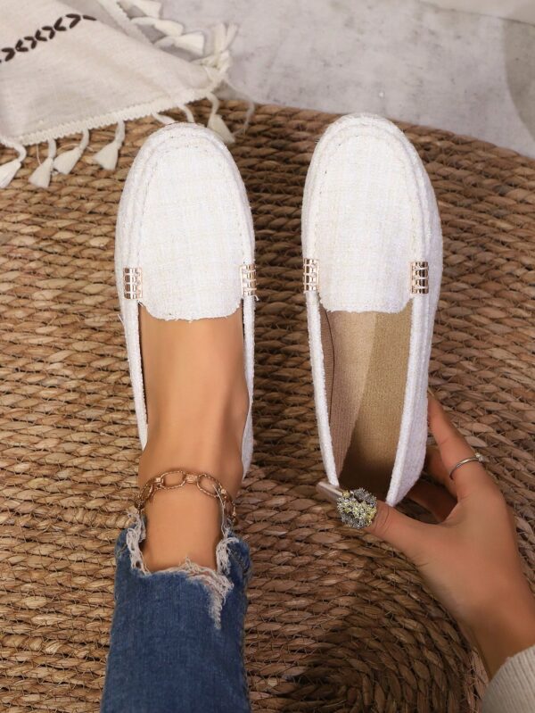 Mocasines de Lona Ligera en Talla Grande para Mujer - Image 9
