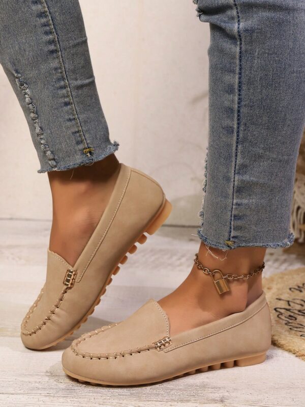 Mocasines de Lona Ligera en Talla Grande para Mujer - Image 50