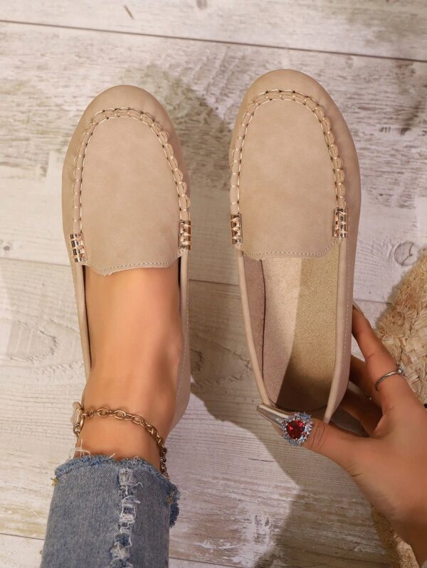 Mocasines de Lona Ligera en Talla Grande para Mujer - Image 54