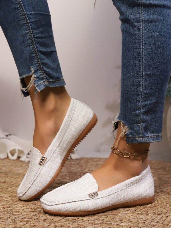 Mocasines de Lona Ligera en Talla Grande para Mujer - Image 5