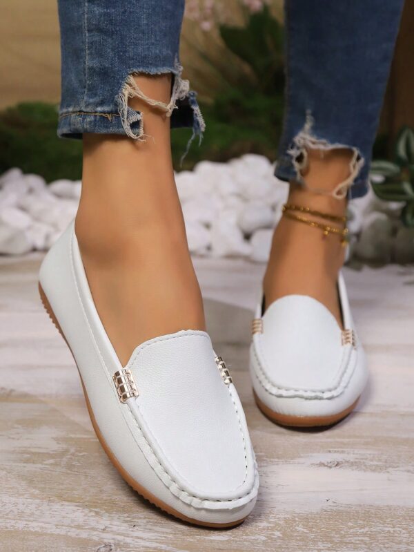 Mocasines de Lona Ligera en Talla Grande para Mujer - Image 47