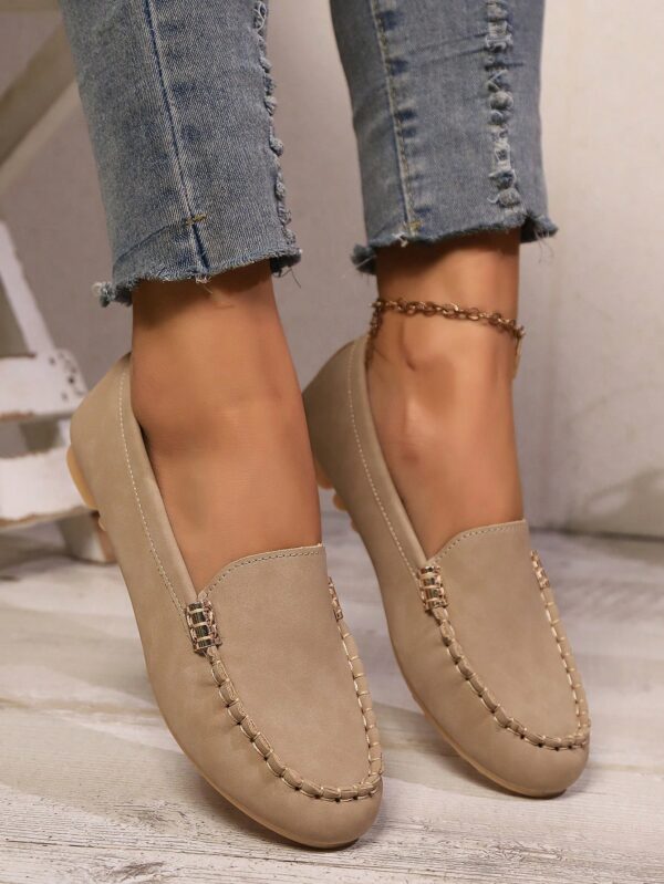 Mocasines de Lona Ligera en Talla Grande para Mujer - Image 52