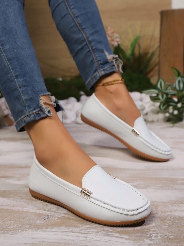 Mocasines de Lona Ligera en Talla Grande para Mujer - Image 46