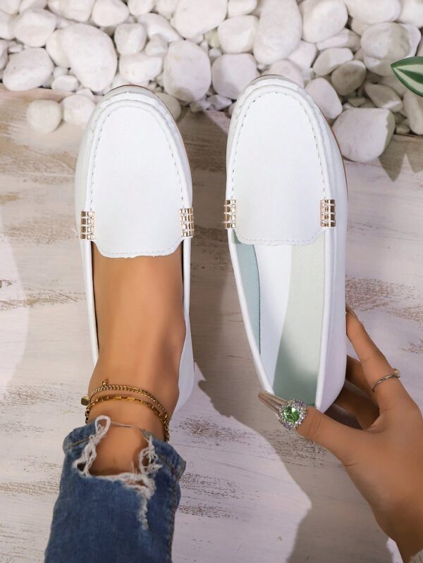 Mocasines de Lona Ligera en Talla Grande para Mujer - Image 49