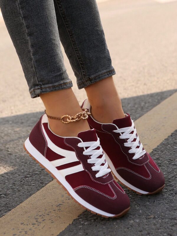 Zapatillas Deportivas con Plataforma y Encaje de Vellón - Image 41