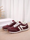 Zapatillas Deportivas con Plataforma y Encaje de Vellón