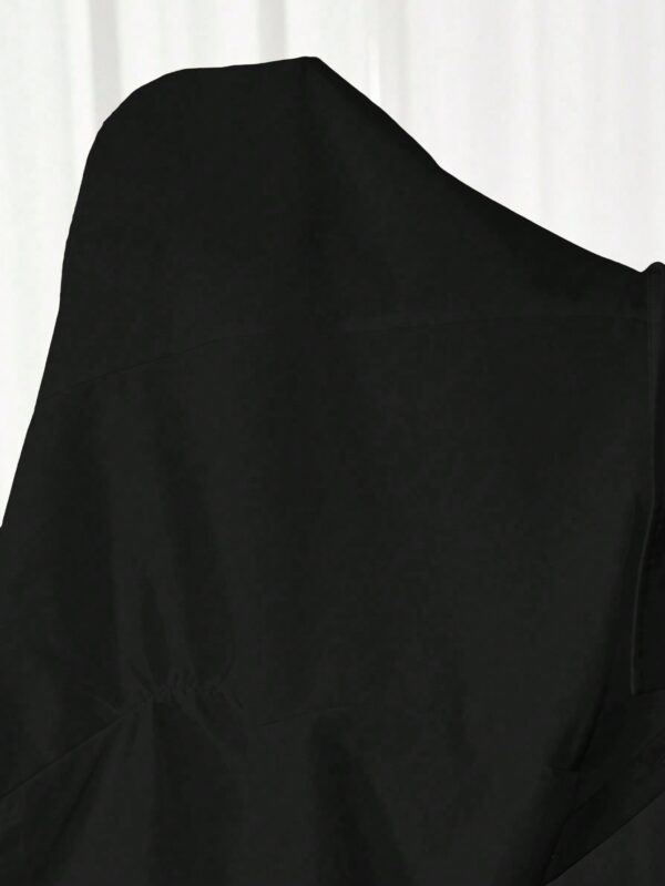 Blusa Blanca con Lazada Frontal y Mangas Cortas - Image 7