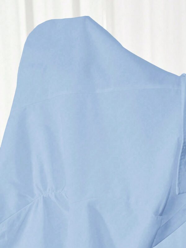 Blusa Blanca con Lazada Frontal y Mangas Cortas - Image 20