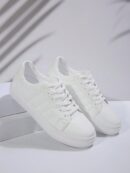 Zapatillas Blancas de Mujer para Skateboard, Versátiles y Transpirables, Estilo Coreano
