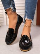 Mocasines de Lona Ligera en Talla Grande para Mujer