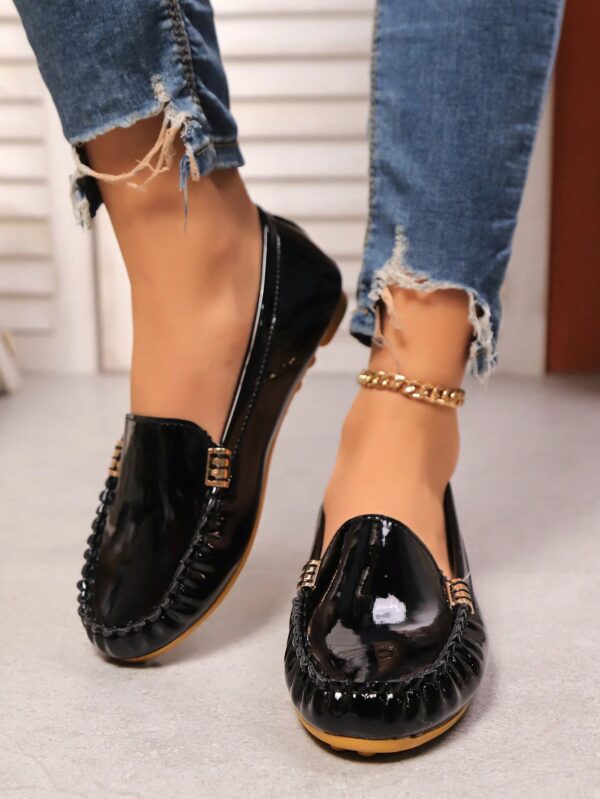 Mocasines de Lona Ligera en Talla Grande para Mujer - Image 22