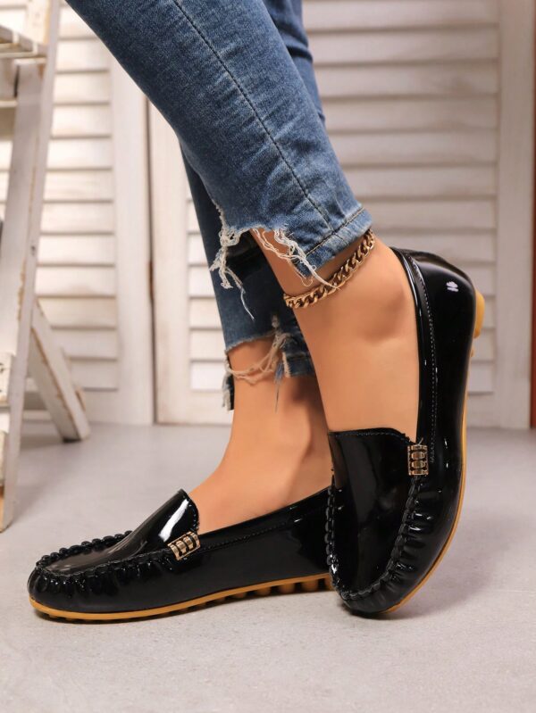 Mocasines de Lona Ligera en Talla Grande para Mujer - Image 23