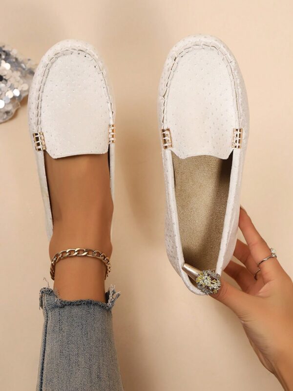 Mocasines de Lona Ligera en Talla Grande para Mujer - Image 19