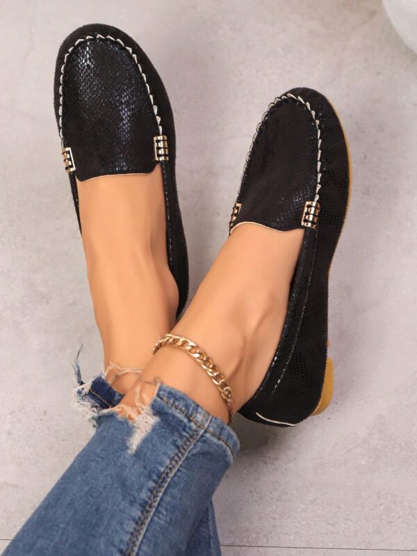 Mocasines de Lona Ligera en Talla Grande para Mujer - Image 10