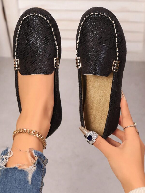 Mocasines de Lona Ligera en Talla Grande para Mujer - Image 11