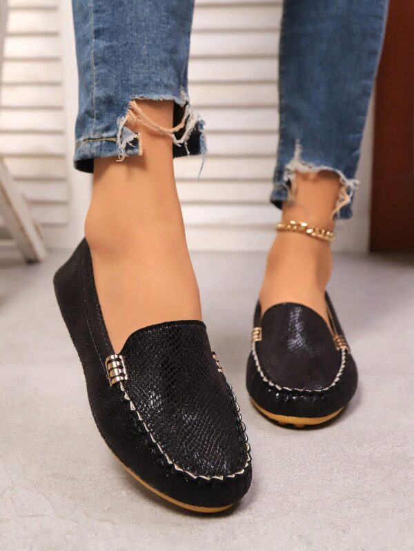 Mocasines de Lona Ligera en Talla Grande para Mujer - Image 12