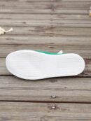 Zapatillas Casual de Lona con Punta Redonda y Detalles de Peluche