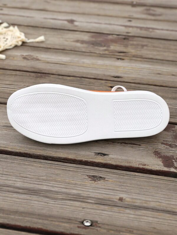 Zapatillas Casual de Lona con Punta Redonda y Detalles de Peluche - Image 49