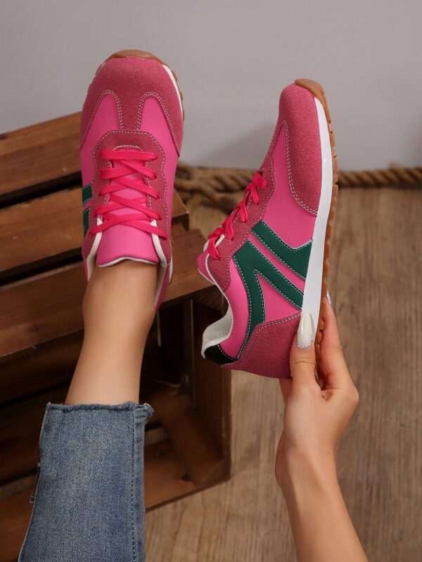 Zapatillas Deportivas con Plataforma y Encaje de Vellón - Image 44