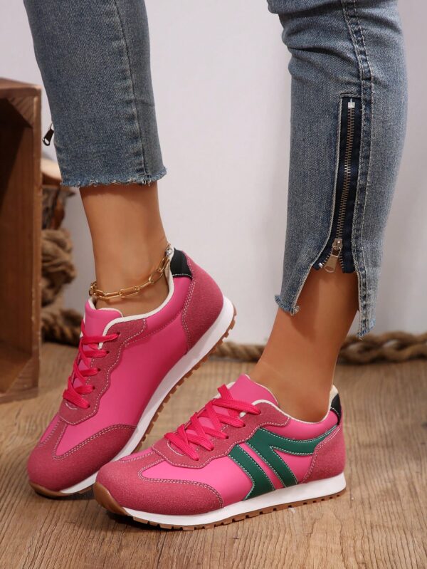 Zapatillas Deportivas con Plataforma y Encaje de Vellón - Image 49