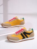 Zapatillas Deportivas con Plataforma y Encaje de Vellón