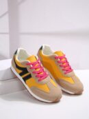 Zapatillas Deportivas con Plataforma y Encaje de Vellón