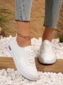 Zapatillas Deportivas y Casuales de Lona Liviana y Transpirable